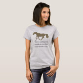 Chaussure Silhouette citation T-shirt (Devant entier)
