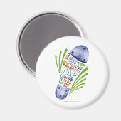 Chaussure sur robinet - Aimant (Recto/Verso)