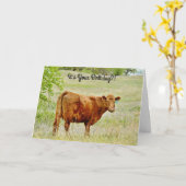 Chaussure Surprise Carte Anniversaire (Fleur jaune)