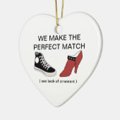 Chaussure vous m'épouserez ornement (Gauche)