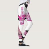 chaussures à couronne rose leggings (Droite)
