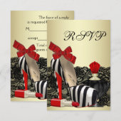 Chaussures à talons hauts Red Zebra Réponse à la s (Devant / Derrière)