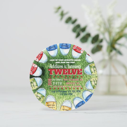 Chaussures Athlétiques Invitation ronde (Debout devant)