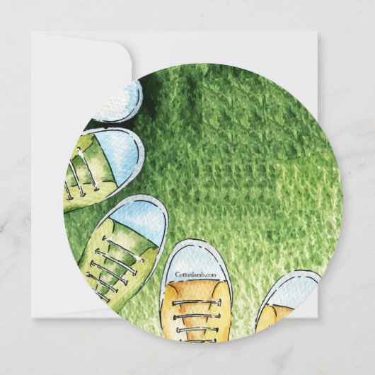 Chaussures Athlétiques Invitation ronde (Dos)