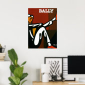 Chaussures Bally Art vintage Villemot Poster Impri (Bureau à domicile)