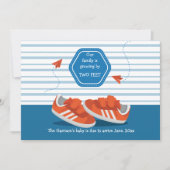 Chaussures bébé Faire-part de grossesse (Devant)