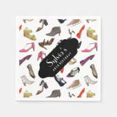 Chaussures branchées serviettes en papier (Devant)