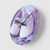 Chaussures Chaussons bébé horloges Lavande Chaussu (Angle)