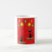CHAUSSURES CURIEUSES À NOËL Mug (Centre)
