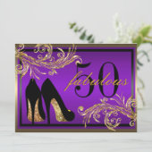 Chaussures dansantes - Invitation fabuleuse 50e an (Debout devant)