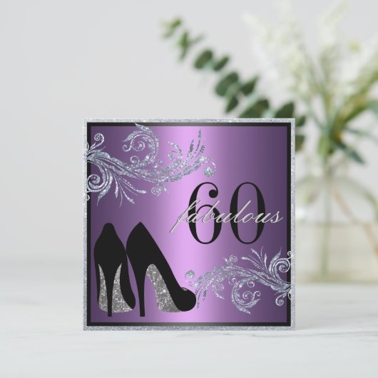 Chaussures dansantes - Invitation fabuleuse 50e an (Debout devant)