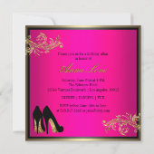 Chaussures dansantes - Invitation fabuleuse 50e an (Dos)