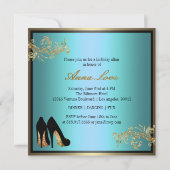 Chaussures dansantes - Invitation fabuleuse 50e an (Dos)