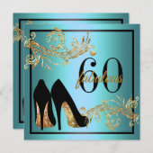 Chaussures dansantes - Invitation fabuleuse du 60e (Devant / Derrière)