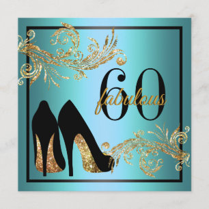 Chaussures dansantes - Invitation fabuleuse du 60e