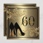 Chaussures dansantes - Invitation fabuleuse du 60e (Devant / Derrière)
