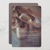 Chaussures de ballet Considérant Invitation (Devant / Derrière)