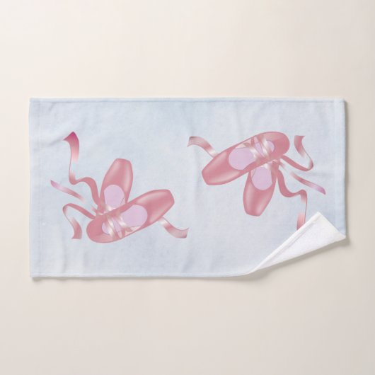 Chaussures de ballet Design Ensemble de serviettes (Serviette à main)