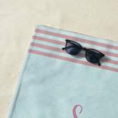 Chaussures de ballet Design Serviette de plage (En situation)