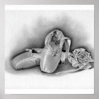 Chaussures de ballet Poster