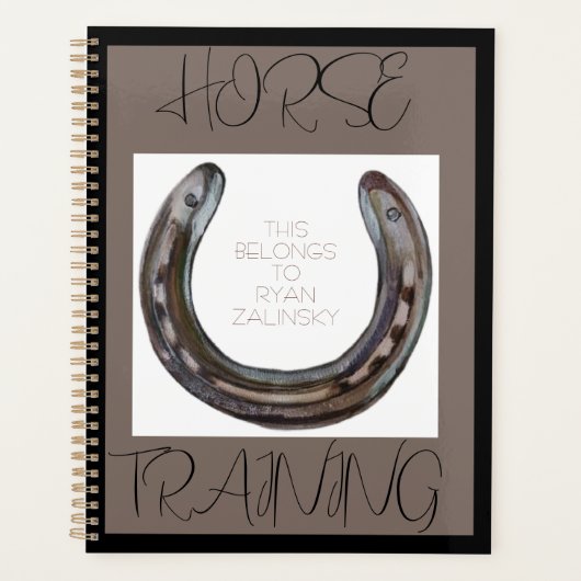 chaussures de cheval et mouche (Devant)