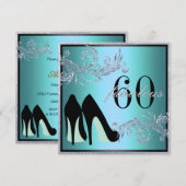 Chaussures de danse - cinquantième invitation (Devant / Derrière)