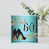 Chaussures de danse - Invitation d'anniversaire fa (Debout devant)