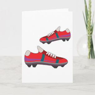 Chaussures de football Cartes de voeux