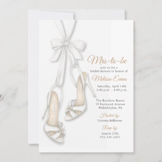 Chaussures de mariée et faire-part de bapteme de m (Devant)
