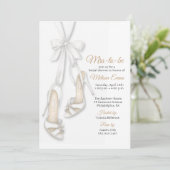 Chaussures de mariée et faire-part de bapteme de m (Debout devant)
