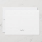 Chaussures de mariés faire-part (Dos)