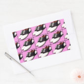 Chaussures de selle 1950 Stickers Rectangle (Enveloppe)