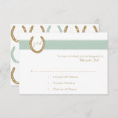 Chaussures équitation équestre à thème RSVP (Devant / Derrière)