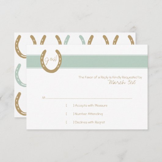 Chaussures équitation équestre à thème RSVP (Devant / Derrière)