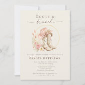 Chaussures et brunch : invitation de mariage Weste (Devant)
