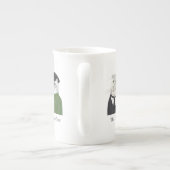 CHAUSSURES HOMMES Bone China Mug + Texte (Dos)