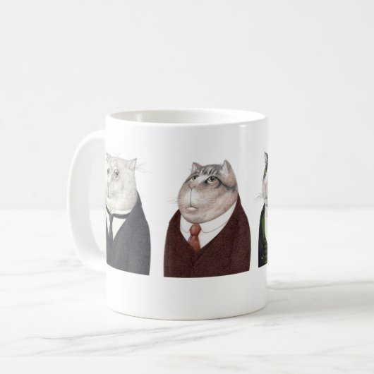 CHAUSSURES HOMMES Mug blanc (Devant gauche)