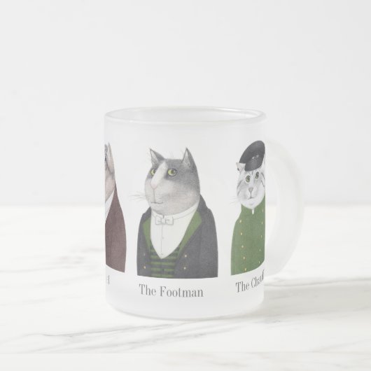 CHAUSSURES HOMMES Verre givré Mug + Texte (Devant droit)