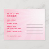 Chaussures mariage - Enregistrer la carte postale  (Dos)