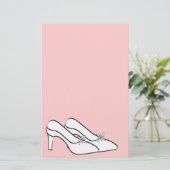 Chaussures nuptiales papeterie nuptiale (Debout devant)