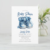 Chaussures pour bébés | Invitation Baby shower de  (Debout devant)