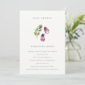 Chaussures rose mignonne Foliage fille Invitation (Debout devant)