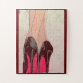 Chaussures rouges puzzles (Vertical)