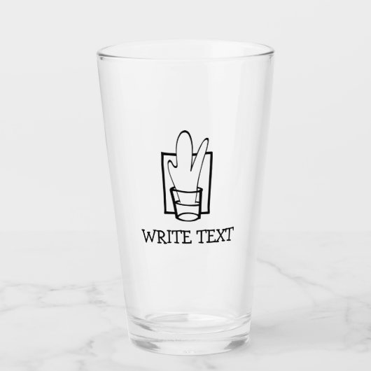 Chaussures Tumbler en verre (Devant)