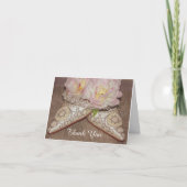 Chaussures Vintages élégantes Peonies Merci douche (Devant)