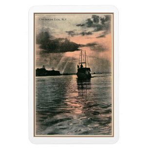 Chautauqua Lake, New York, Briefkaart Magneet