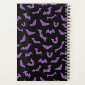 Chauve-chauve-souris noire avec horreur (Dos)