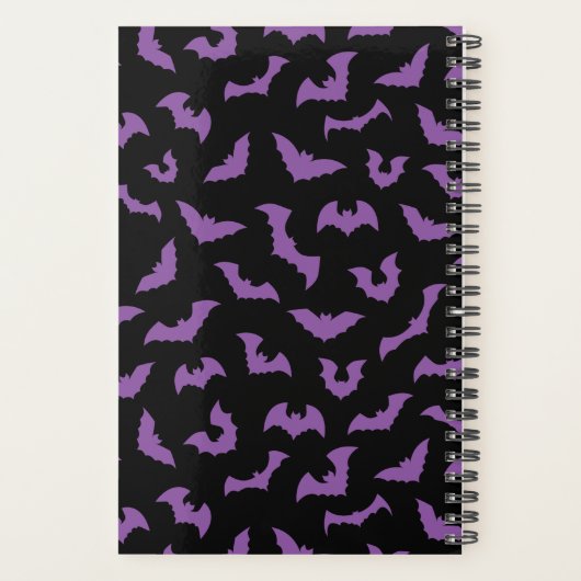 Chauve-chauve-souris noire avec horreur (Dos)