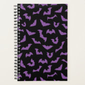 Chauve-chauve-souris noire avec horreur (Devant)