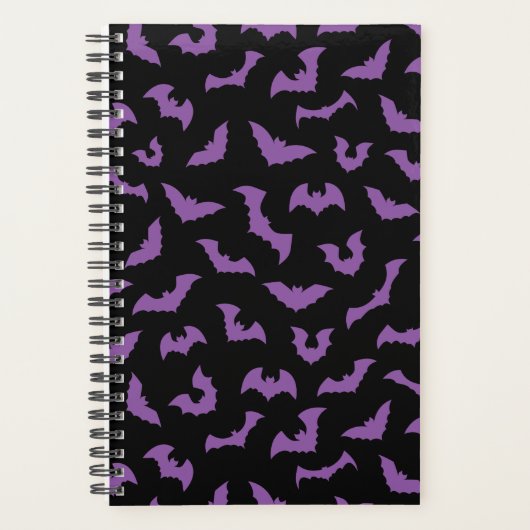 Chauve-chauve-souris noire avec horreur (Devant)